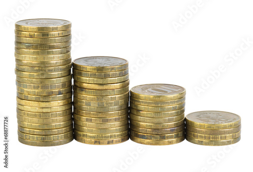 Photo: Stack of coins Stack of coins