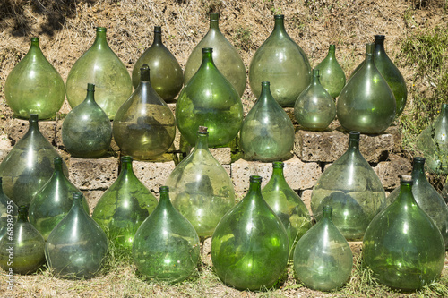 Photo: Demijohns or carboys empty Demijohns or carboys empty