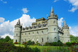 Inveraray castle side view Inveraray castle side view