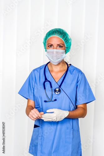 Photo: OP Krankenschwester OP Krankenschwester