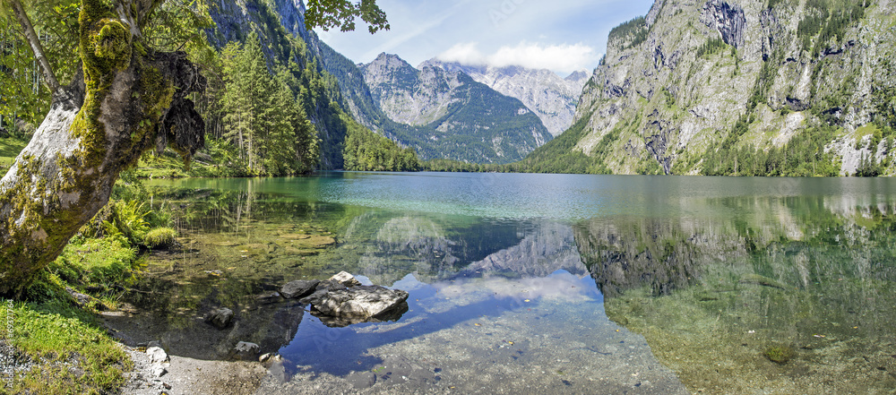 Panorama lake Obersee