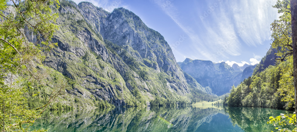 Panorama lake Obersee
