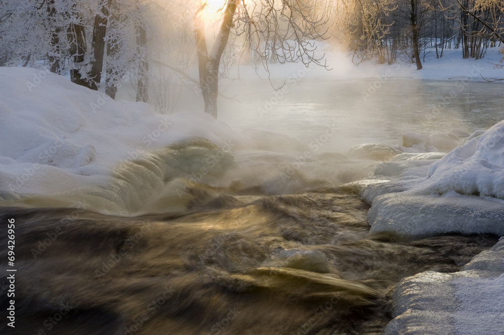 Järleån vintertid, Västmanland