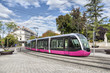 Modern tram in Dijon Modern tram in Dijon