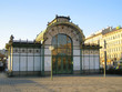 Otto Wagner Pavillon auf dem Karlsplatz in Wien, Jugendstil Otto Wagner Pavillon auf dem Karlsplatz in Wien, Jugendstil