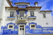 Fachada de la estación de Aveiro. Portugal Fachada de la estación de Aveiro. Portugal