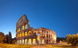 Colosseum at night .Rome - Italy Colosseum at night .Rome - Italy