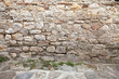 Interior background texture with ancient gray stone wall Interior background texture with ancient gray stone wall