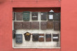 Collection of wall-mounted mail boxes Collection of wall-mounted mail boxes