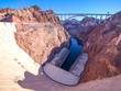 Hoover Dam across the Border of Nevada and Arizona, USA Hoover Dam across the Border of Nevada and Arizona, USA