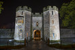 Bishop's Palace Gatehouse at Night Bishop's Palace Gatehouse at Night