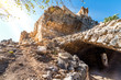 Central crusader tower at Yehiam fortress Central crusader tower at Yehiam fortress