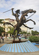 Monument to Don Quijote in Havana. Cuba Monument to Don Quijote in Havana. Cuba