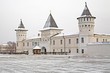 The shopping courtyard in the Tobolsk Kremlin The shopping courtyard in the Tobolsk Kremlin