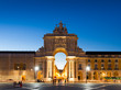 The Praca do Comercio (English: Commerce Square) is located in t The Praca do Comercio (English: Commerce Square) is located in t