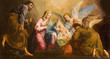 Vienna - Nativity paint in presbytery of Salesianerkirche Vienna - Nativity paint in presbytery of Salesianerkirche