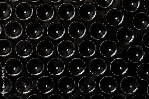 Wine bottles as a background Wine bottles as a background