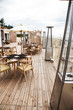 Terrace for relaxation on open air. Terrace for relaxation on open air.