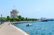 Greece, Thessaloniki, White Tower on the waterfront Greece, Thessaloniki, White Tower on the waterfront