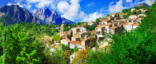  Evisa - beautiful mountain village in Corsica