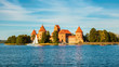 well-known Trakai castle well-known Trakai castle