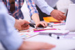 Young business people working at office on new project Young business people working at office on new project