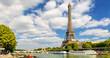 The Eiffel tower in Paris The Eiffel tower in Paris