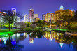 Charlotte, North Carolina Park Cityscape Charlotte, North Carolina Park Cityscape