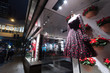 mannequin in fashion shop display window mannequin in fashion shop display window