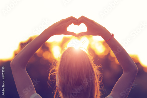 Heart-shape for the nature.