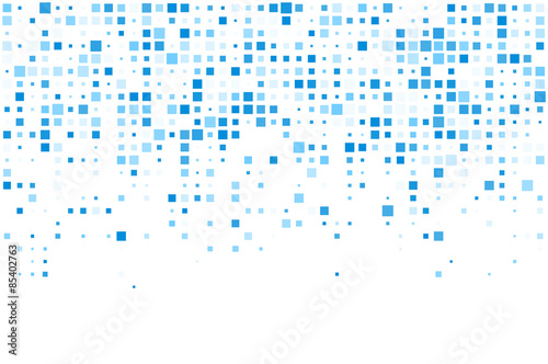 Squares blue technology pattern.