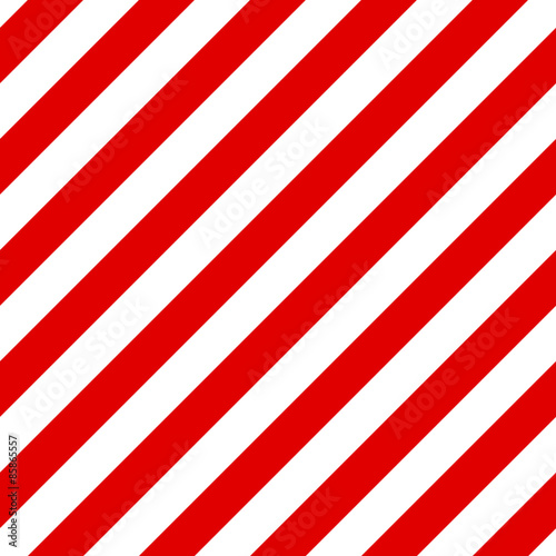 Abstract Seamless diagonal striped pattern with red and white st © lumikk555