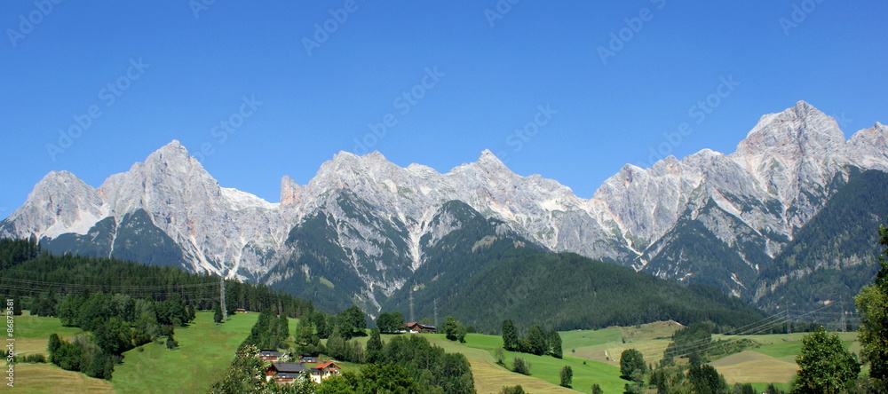 STEINERNES MEER ( bei Maria Alm - Salzburg  ) Bergpanorama