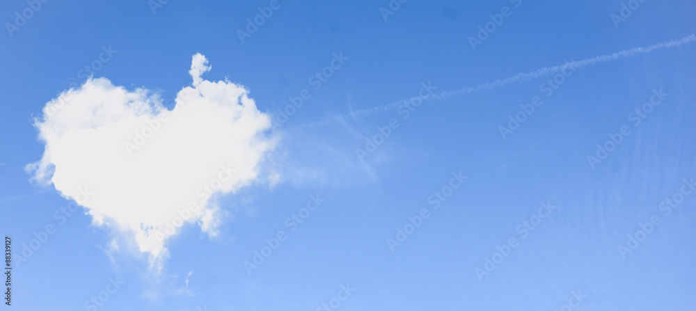Wolken Herz