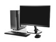 Desktop computer. Desktop computer.
