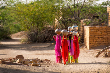 Water Carriers, Rajasthan