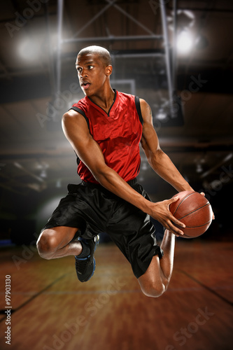 Young Basketball player