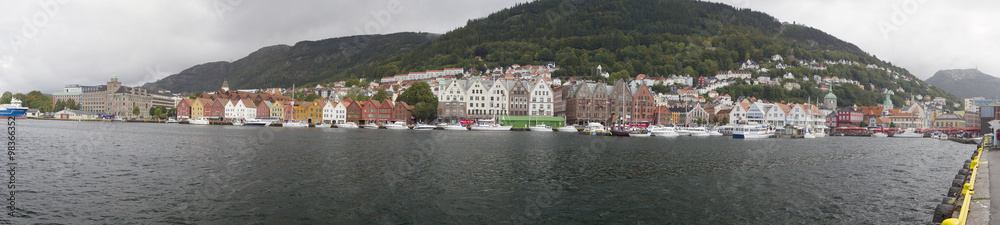 Panoramaserie Bergen, Hafen