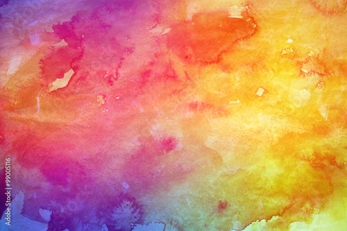 Abstract colorful watercolor background for graphic design