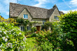 Old house in Burford, England Old house in Burford, England