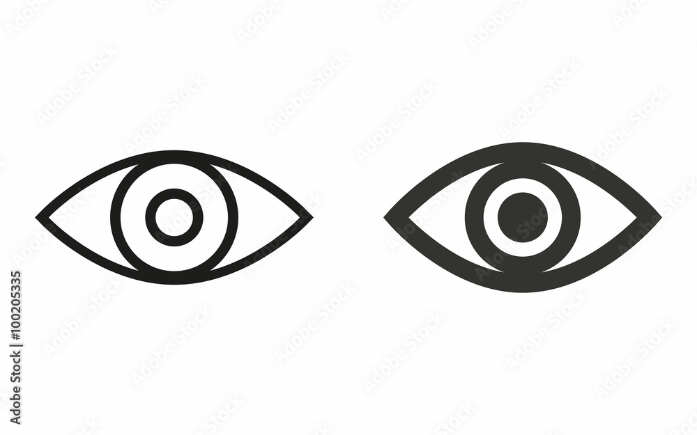 Eye - vector icon.