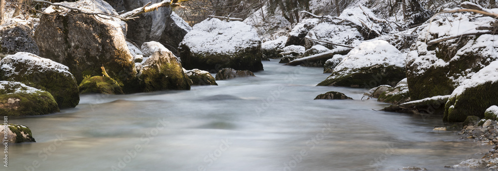 Schlucht der Loisach bei Garmisch-Partenkirchen
