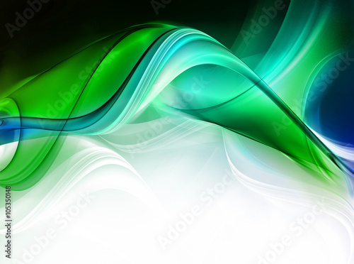 Naklejka na szybę Elegant abstract design or art element