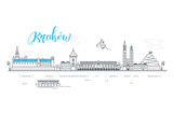 Panorama miasta Kraków