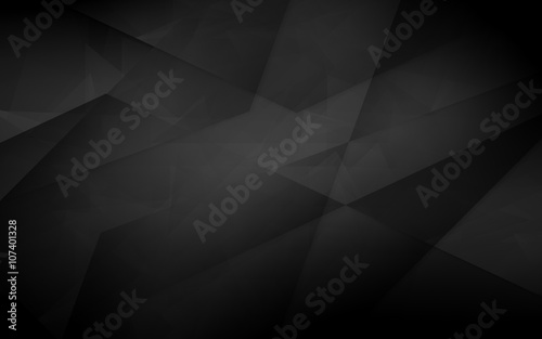 Dark abstract polygonal background