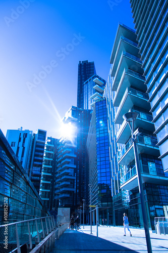 Generic financial district