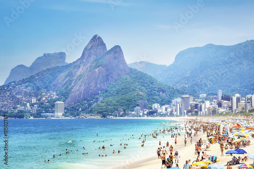 Ipanema Beach in Rio de Janeiro, Brazil. Ipanema Beach in Rio de Janeiro, Brazil.