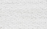 White brick wall background