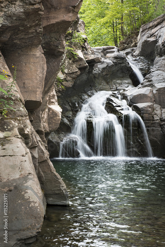 Waterfall at Fawn's Leap in the Catskill Mountains