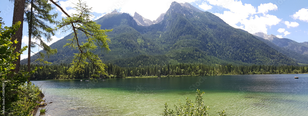 Hintersee, Ramsau, Bergsee, Oberbayern